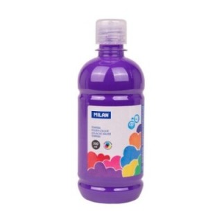 botella 500ml tempera violeta milan 03640