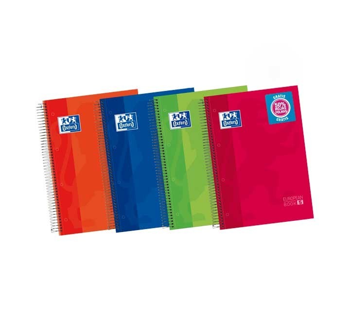 cuad oxford ebook 5 a4 5x5 120h vivos