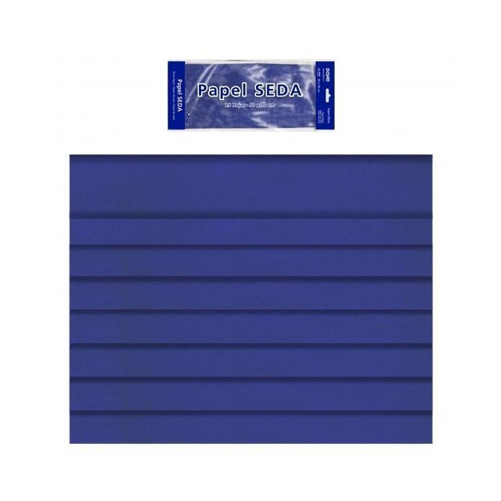 bolsa 25h papel seda dohe 50x70cm azul