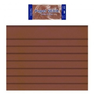 bolsa 25h papel seda dohe 50x70cm marron