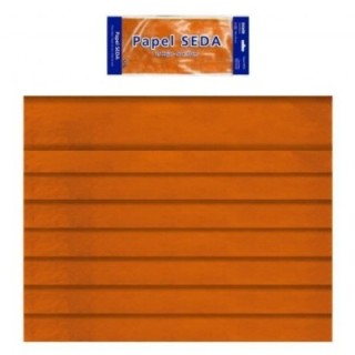 bolsa 25h papel seda dohe 50x70cm naranja