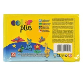paq. arcilla sio 2 coloplus amarillo 500g 21620002