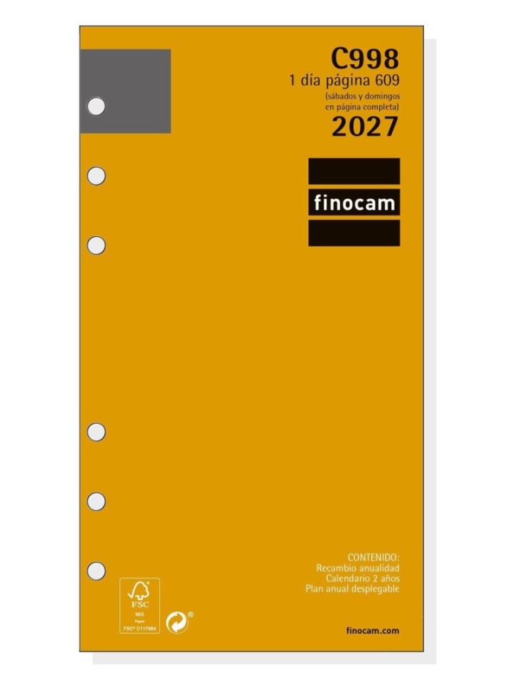 rec 27 ag finocam classic 609 c998 d/p cast