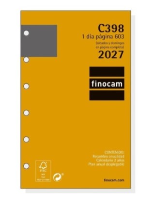 rec 27 ag finocam classic 603 c398 d/p cast