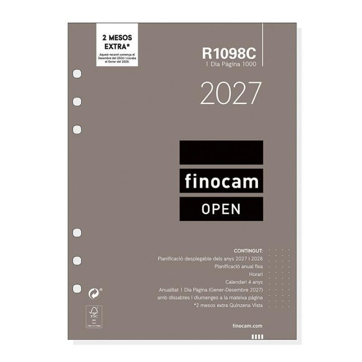 rec 27 ag finocam open 1000 r1098 d/p cat