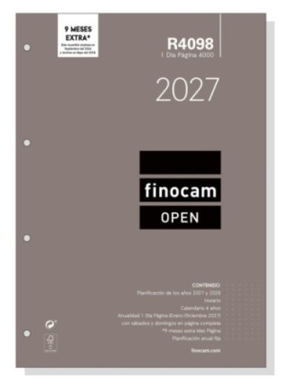rec 27 ag finocam open 4000 r4098 d/p cast