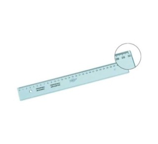 regla escolar faibo 30cm irrompible