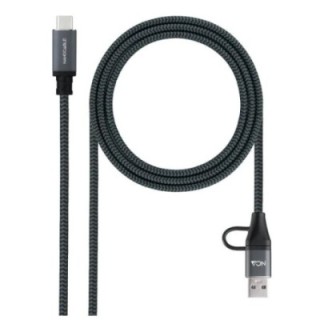 nanocable cable usb3.2 100w usb c+a/usb c 1,5 m