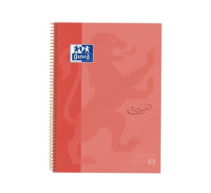 (obsoleto) cuad. oxford touch a4 80h 5x5 coral