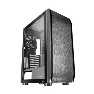 caja e atx mars gaming mc pro2 xxl black laeral creistal templado frontal rejilla con 3