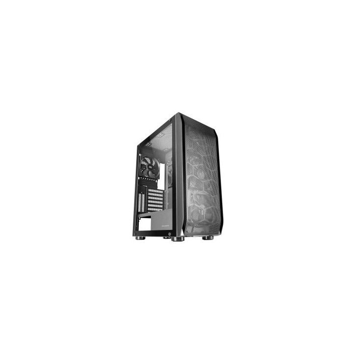 caja e atx mars gaming mc pro2 xxl black laeral creistal templado frontal rejilla con 3