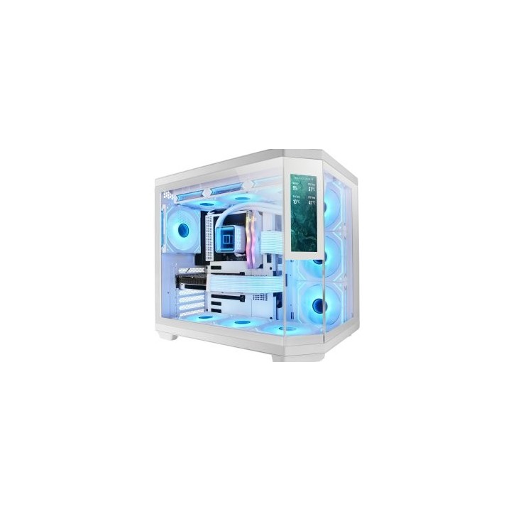 caja atx mars gaming mc3tcorelcdw 3 cristal templado pantalla lcd 2x3.5 3x2.5 gpu 4