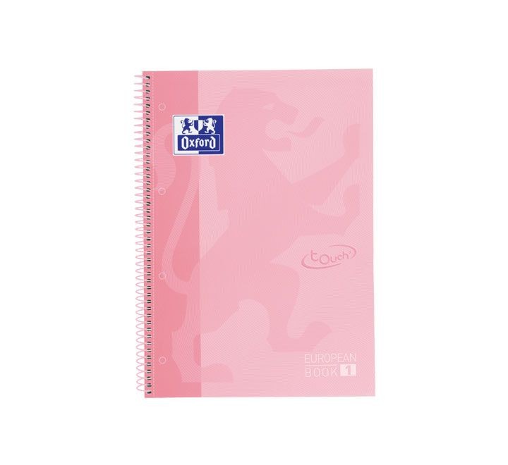 cuad. oxford ebook 1 touch a4 80h 5x5 flamingo
