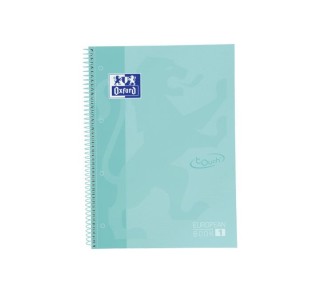 cuad. oxford ebook 1 touch a4 80h 5x5 menta pastel