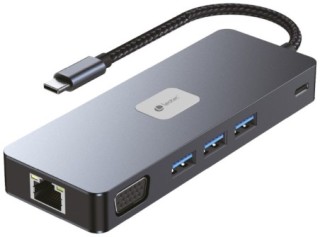 leotec docking station 11 1 plus 1usb c pd100 3usb3.2 hdmi vga ggl lectjsd mcsd
