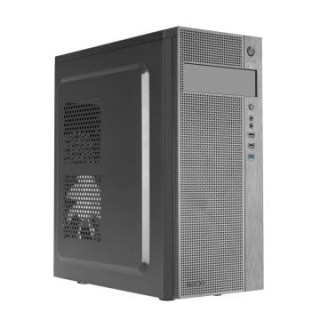 caja atx tacens ferrox black frontal con diseno de rejilla bahia externa 5.25" 2xusb 3.0 1