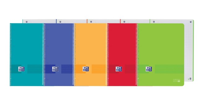 cuad oxford ebook 1 a4 5x5 80h live&go vivos pack: 5 unidades