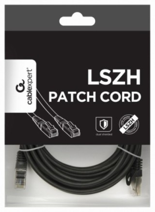 cable red s ftp gembird cat 6a lszh negro 5m