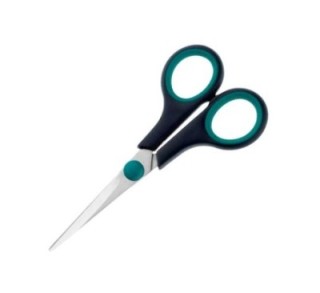 tijeras ergonom. a series 14cm negro as1151