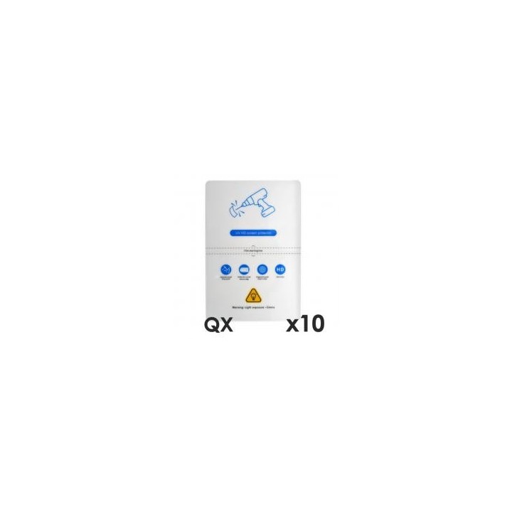qcharx international laminas de fijacion qcharx hidrogel hd qx hibrida mediante ultravioleta uv pack