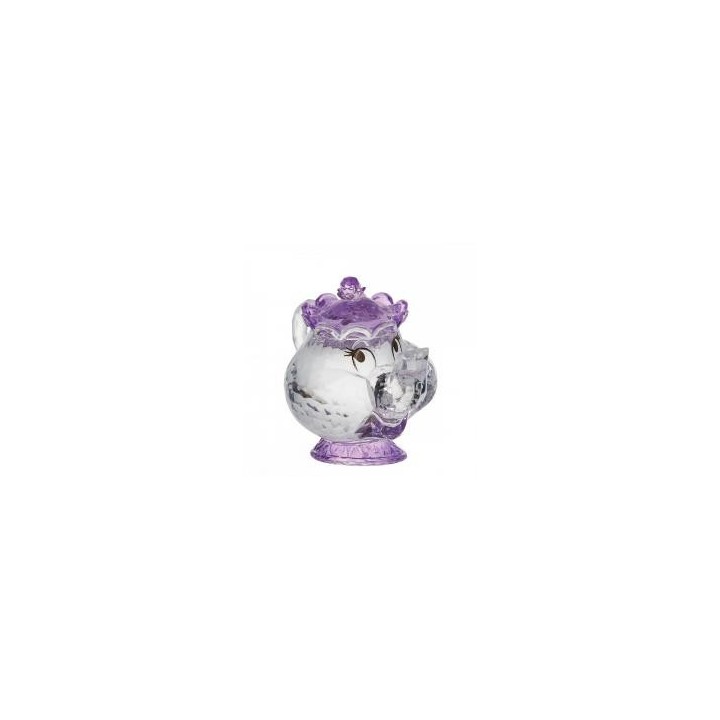 enesco figura acr?lica enesco disney la bella y la bestia mrs. potts