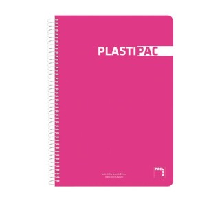 cuad. pacsa plastipac fÂº 80h 90g 3.5mm stdo