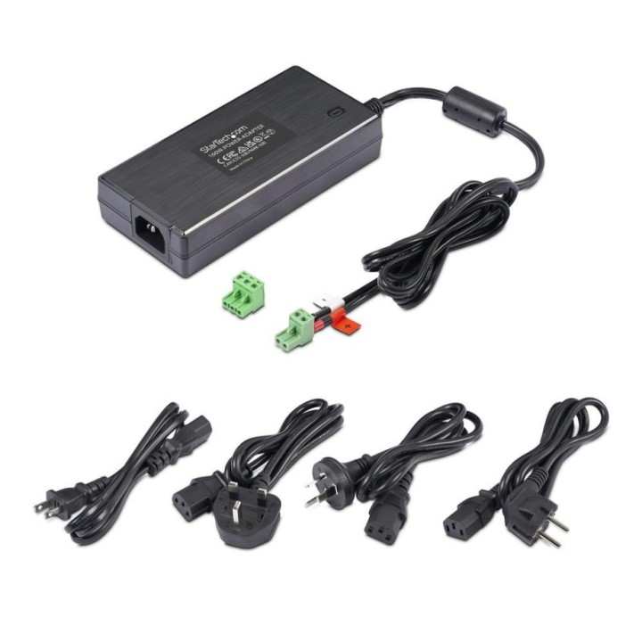 startechcom adaptador dc universal startech 1.2m 160w