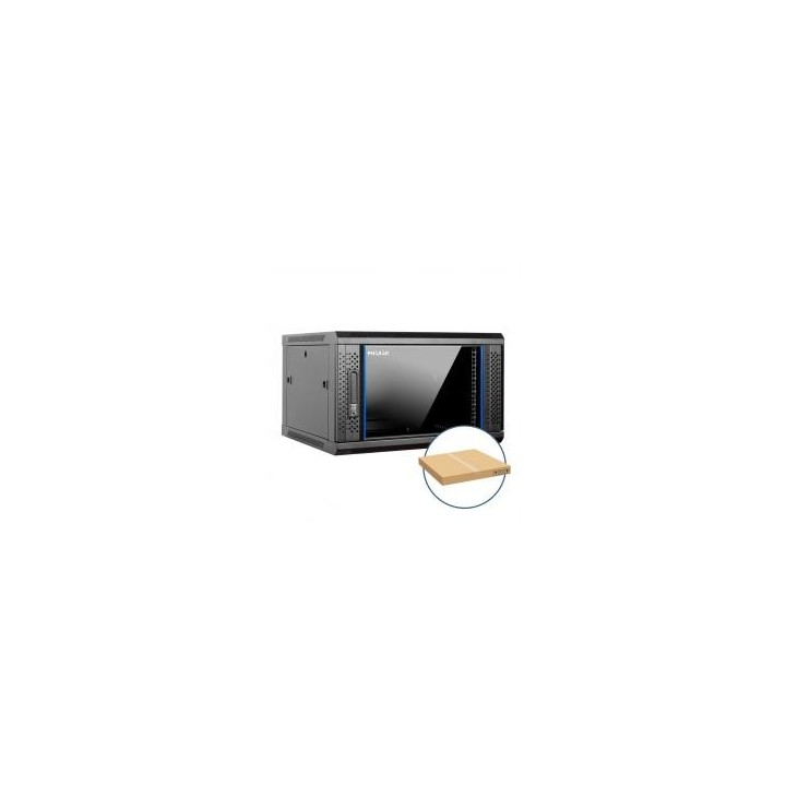 phasak armario rack mural 19 pulgadas phasak pro 6u 600x450 desmontado  envio flat pack   incluyen 2