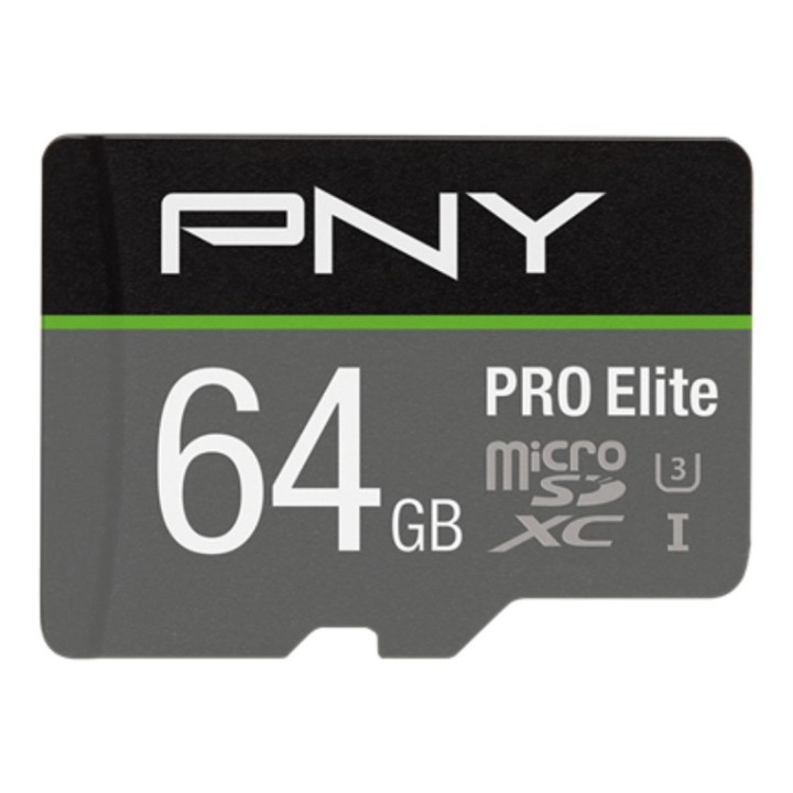 pny tarjeta memoria micro sd pny 64gb elite uhs   i c10 microsdxc