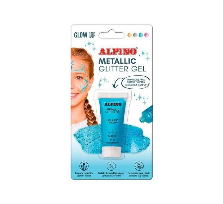 bl. maquillaje alpino metallic glitter gel az