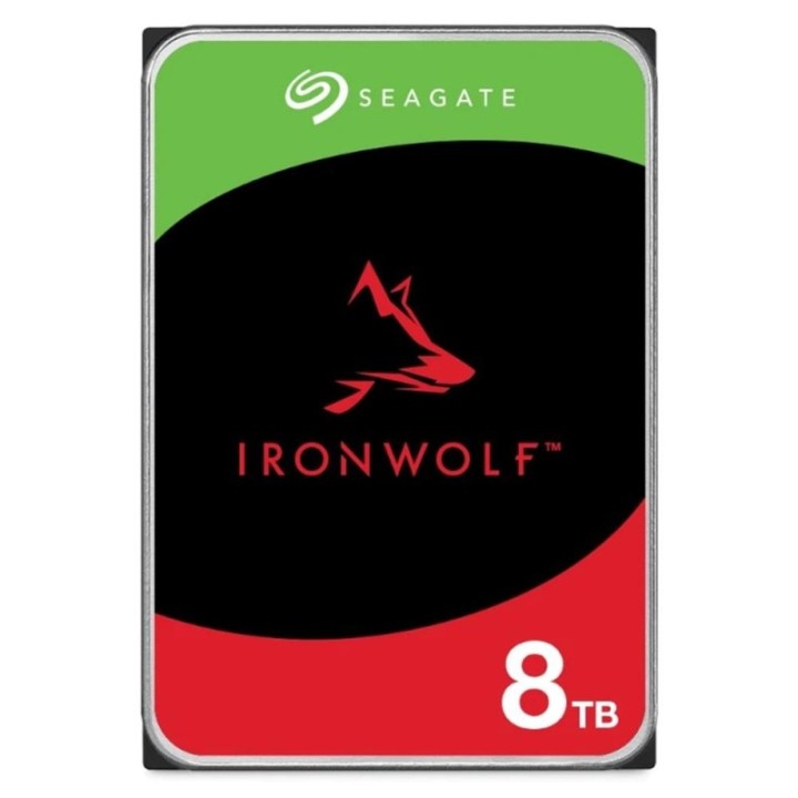 seagate disco duro interno hdd seagate ironwolf nas st8000vn002 8tb 3.5 pulgadas 5400rpm    256mb
