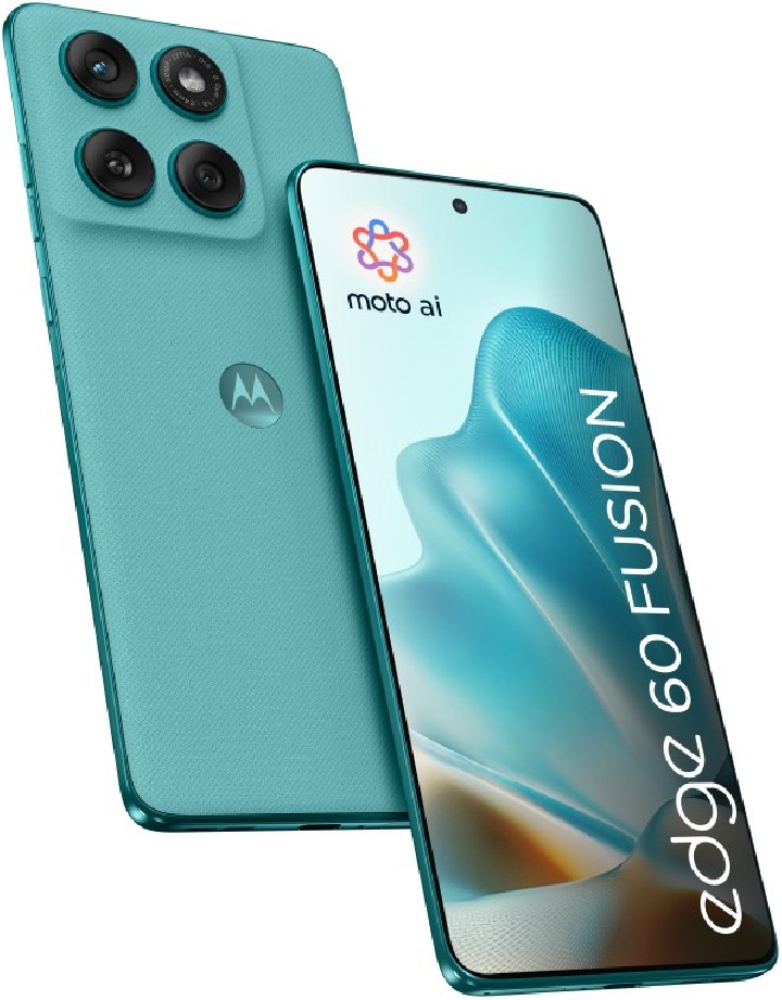 smartphone motorola moto edge 60 fusion 5g 8gb/256gb amazonite