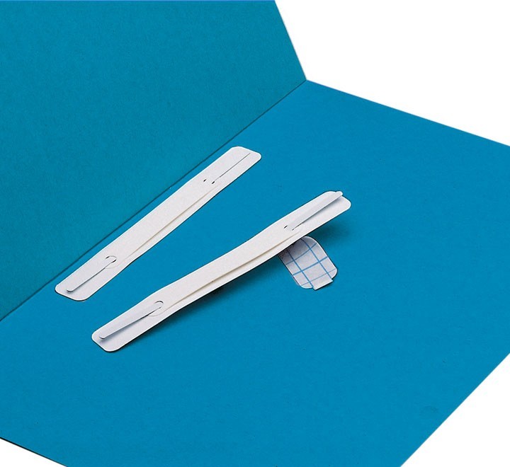 paq. 100 fastener elba adhesivo blanco
