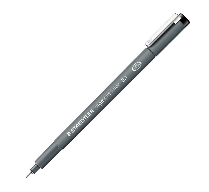 rotulad. staedtler pigment liner 0.1mm ng 308