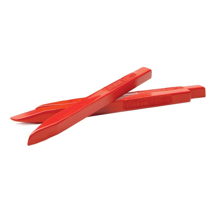caja 10 lacre pelina rojo