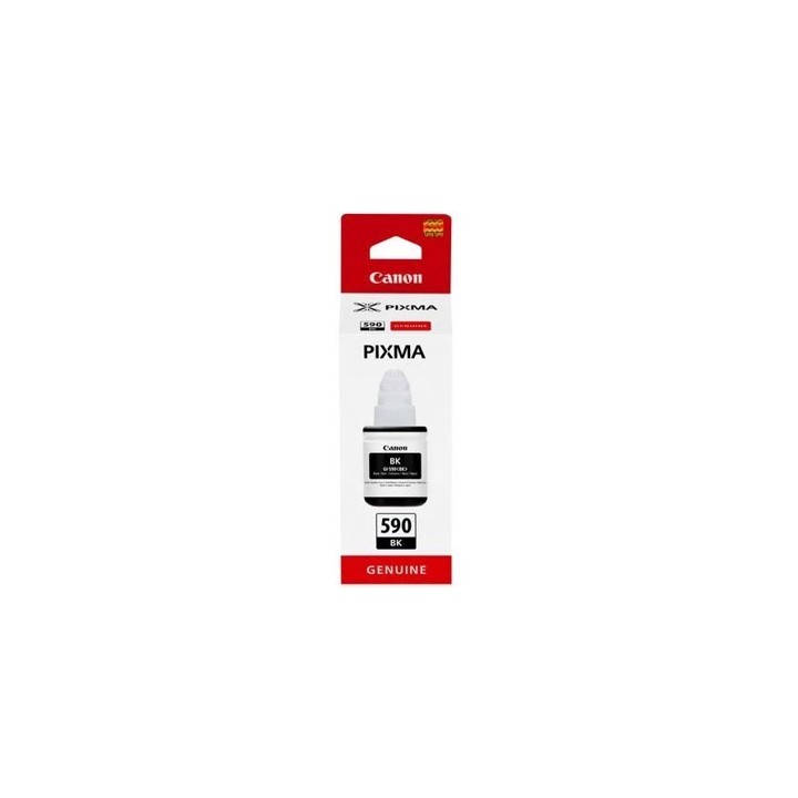 canon botella tinta canon gi   590bk negro 135ml 6000 paginas