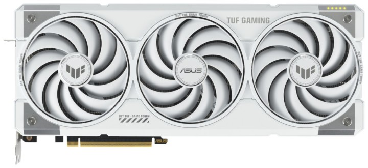 tarjeta grafica asus tuf rtx5070ti oc 16gb white gaming