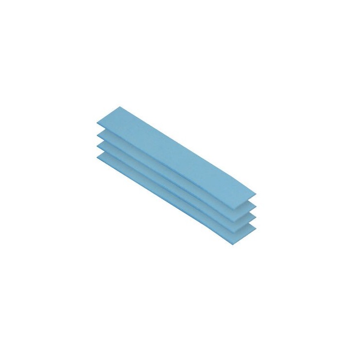almohadilla pasta termica arctic 120x20x1mm azul pack de 4