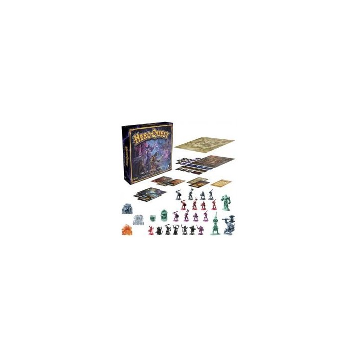hasbro juego de mesa hasbro heroquest hechiceros de morcar espa?ol