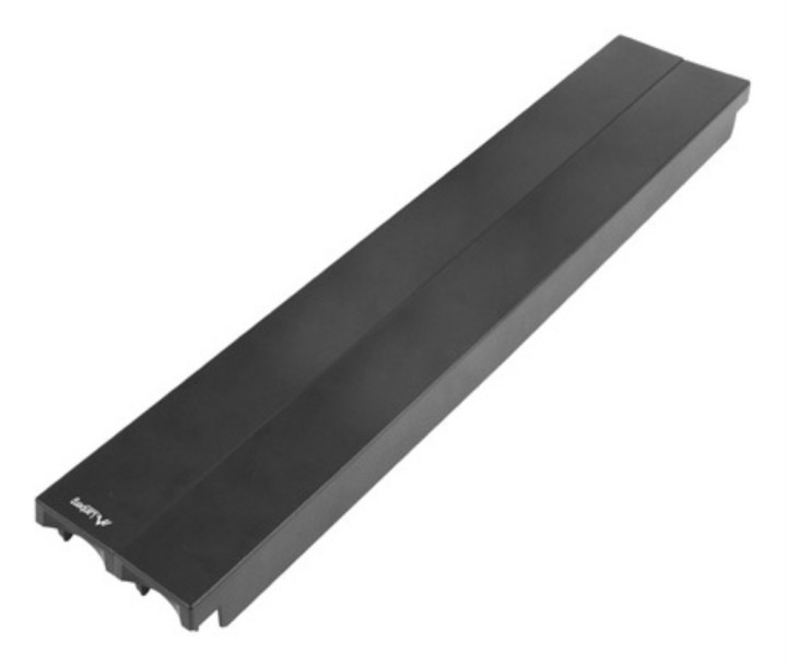 patch panel ciego ignifugo lanberg montaje rapido plastico 19" 2u negro