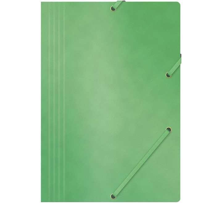 carp. carton bluering solap+gomas a4 verde