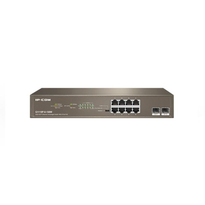 ip   com switch ip   com g1110p   8   150w 10 puertos