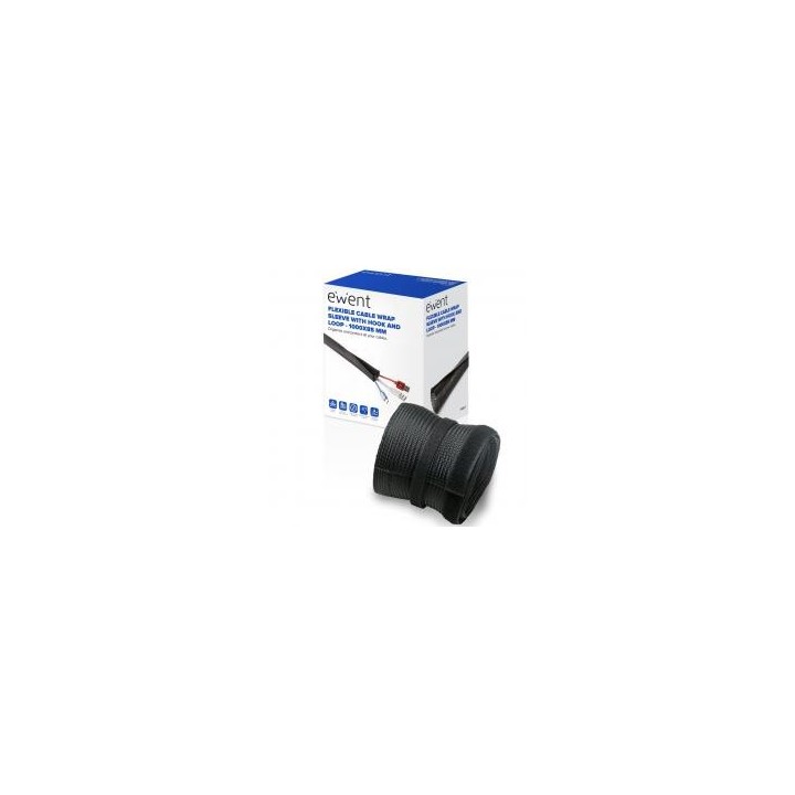 ewent manguito flexible con velcro ewent ew1557 1000x85mm