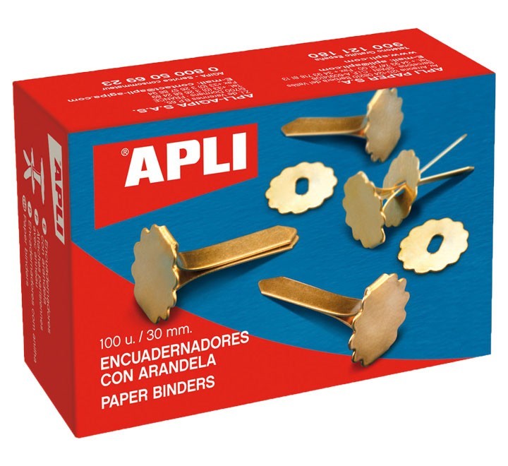 caja 100 encuad. apli metal c/arand. 50mm