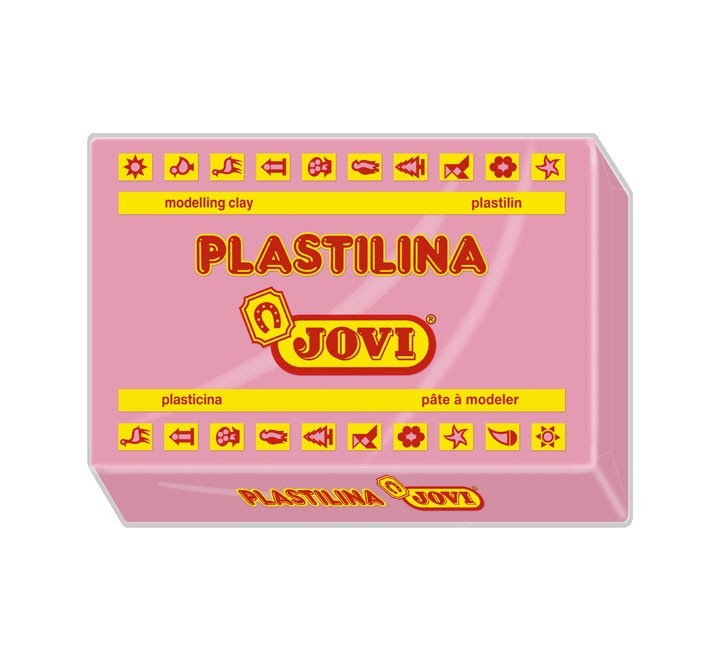pastilla plastilina jovi 350g rosa 7207