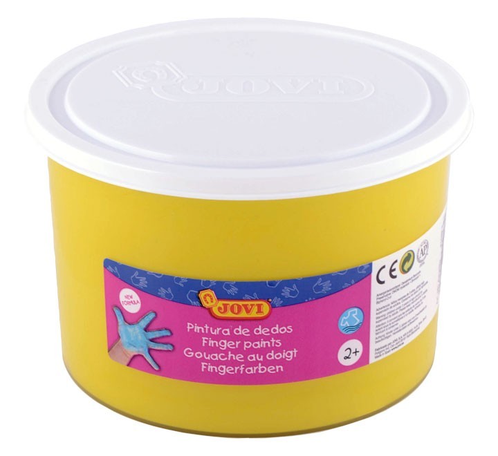 bote pintura dedos jovi 56103 500ml amarillo