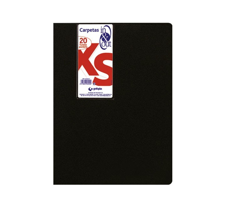 carpeta 20fund. grafoplas in&out xs 39452010 negro