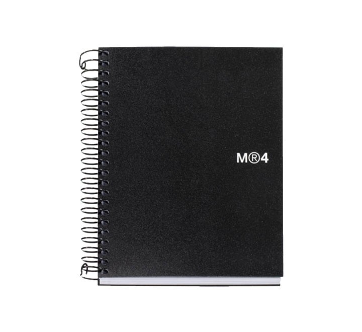 cuad. miquel rius notebook 4 a6 140h basic neg