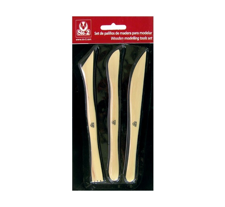 set 3piezas palillos madera sio 2 3700001800