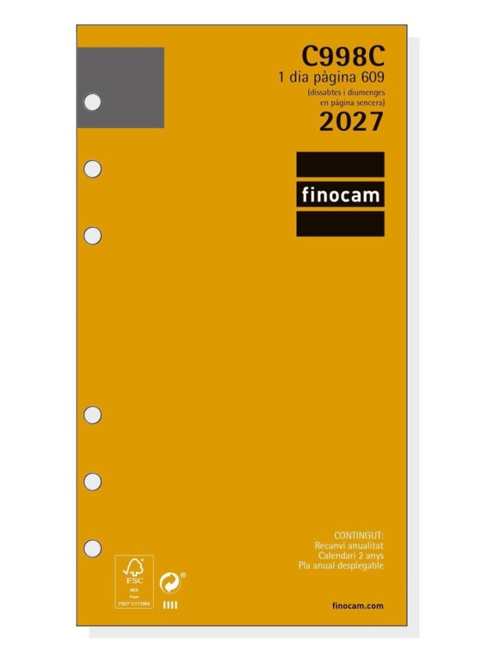 rec 27 ag finocam classic 609 c998 d/p cat